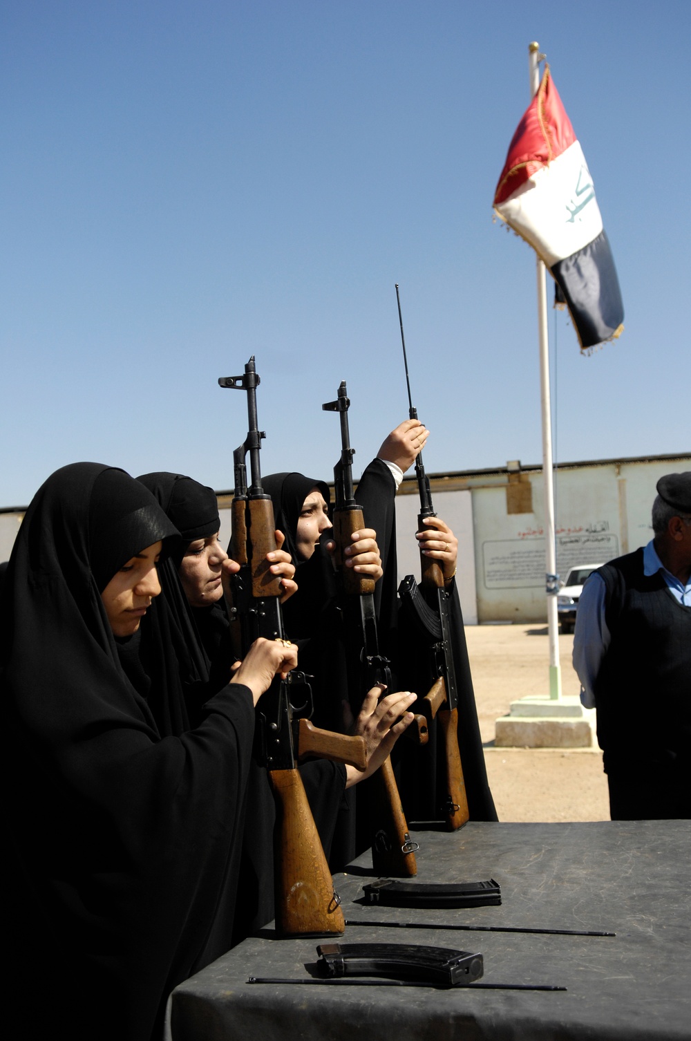 Iraqi Police Basic Training in Karbala, Iraq