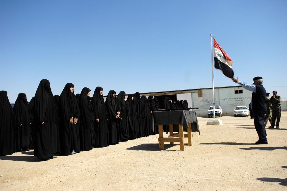 Iraqi Police Basic Training in Karbala, Iraq