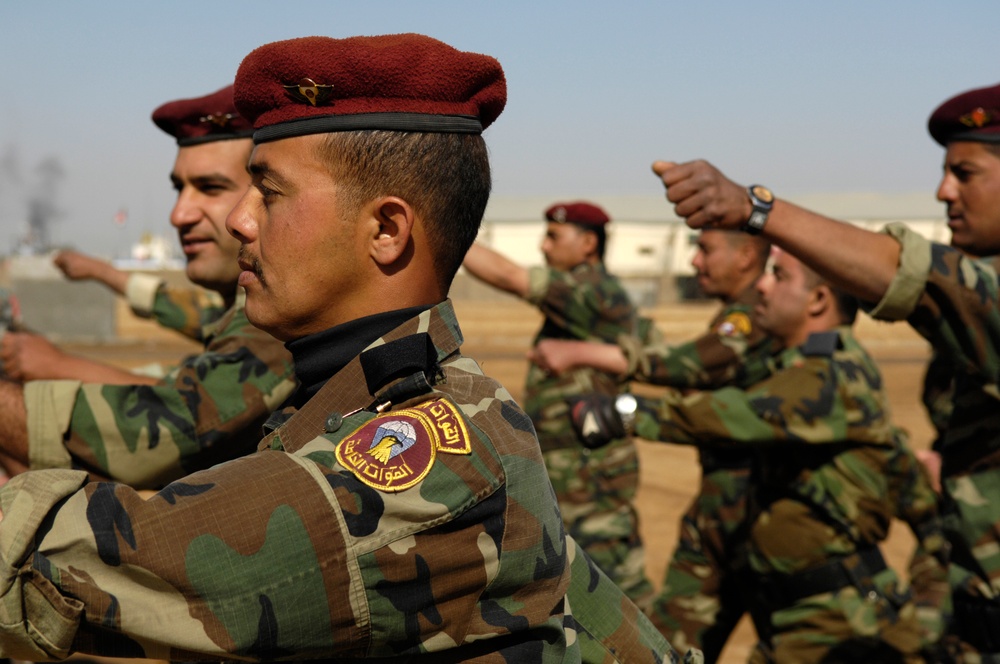 Iraqi Police Basic Training in Karbala, Iraq