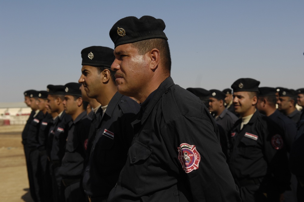 Iraqi Police Basic Training in Karbala, Iraq