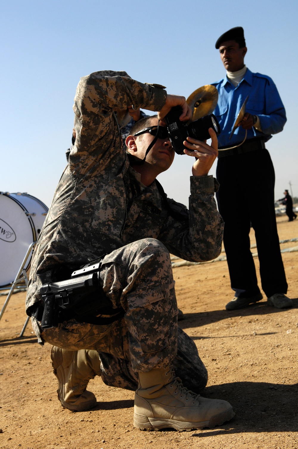 Iraqi Police Basic Training in Karbala, Iraq