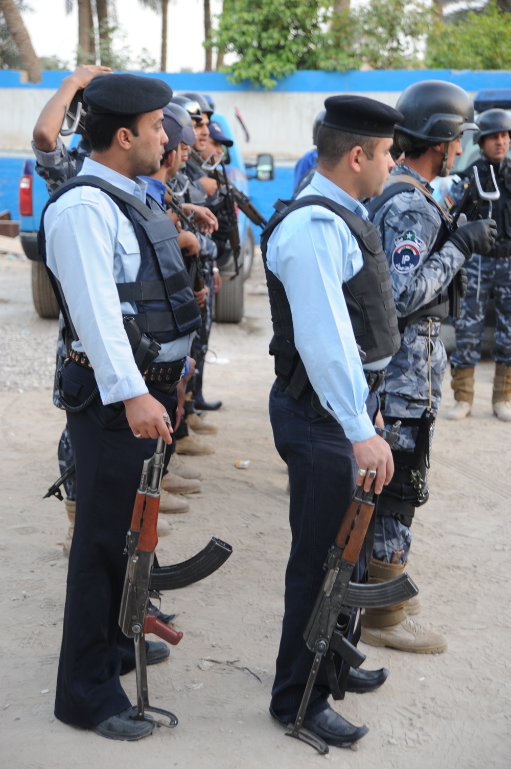 Joint patrol in the Kadamiyah area of Baghdad