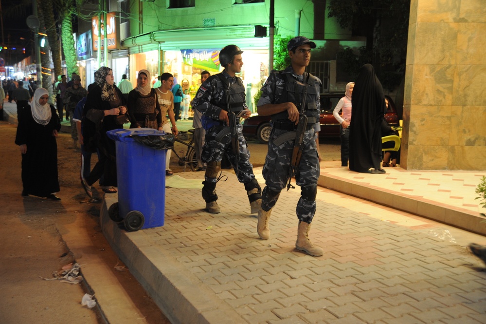 Joint patrol in the Kadamiyah area of Baghdad
