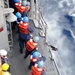 Refueling at sea