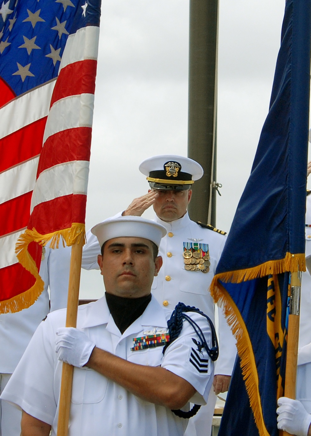 Retirement ceremony aboard the USS Bowfin Submarine Museum