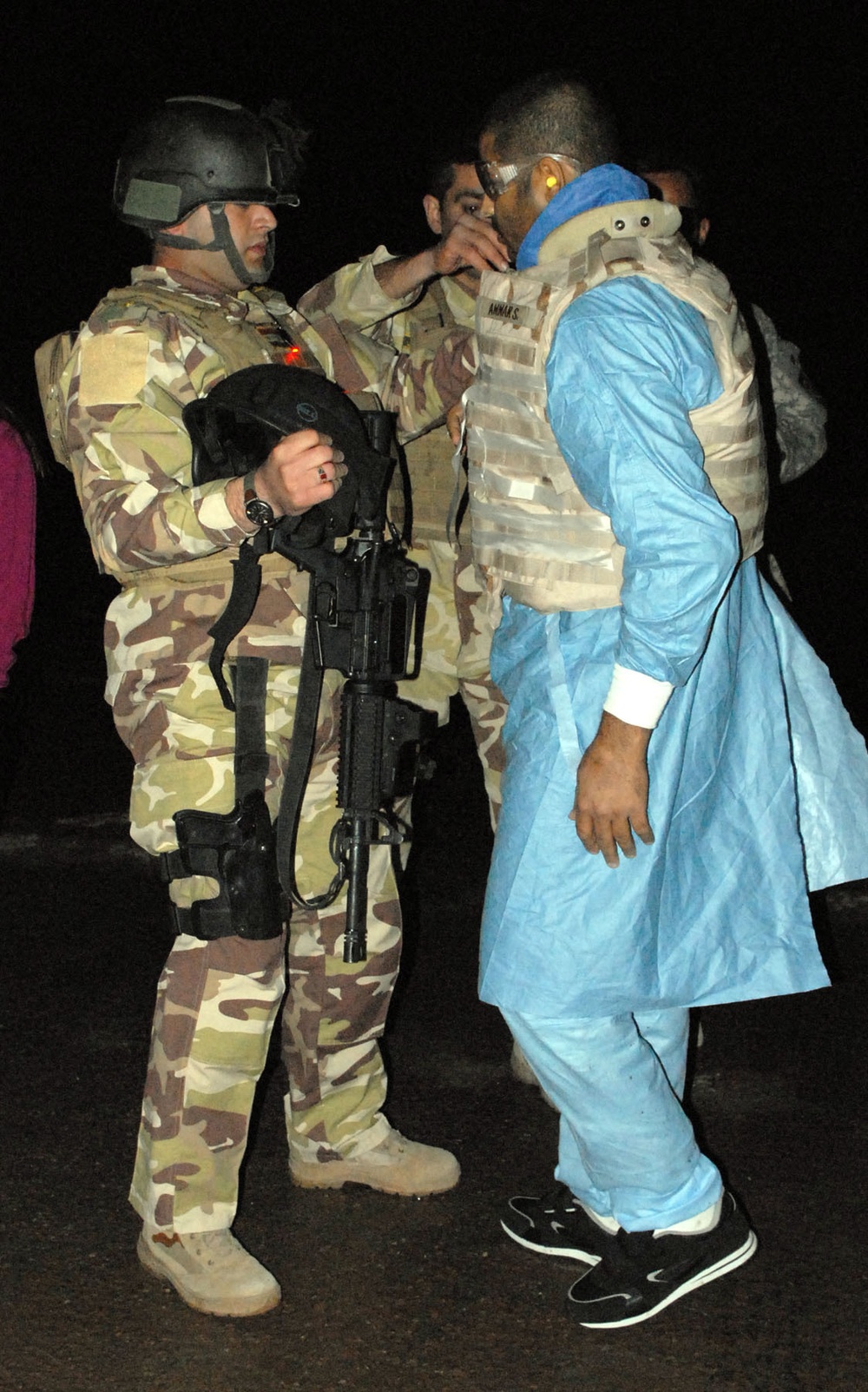 Iraqi special operations forces conducts first medical evacuation with Iraqi Air Force