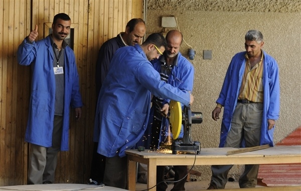 On the Ground: U.S. Forces in Iraq Build Schools, Provide Job Training