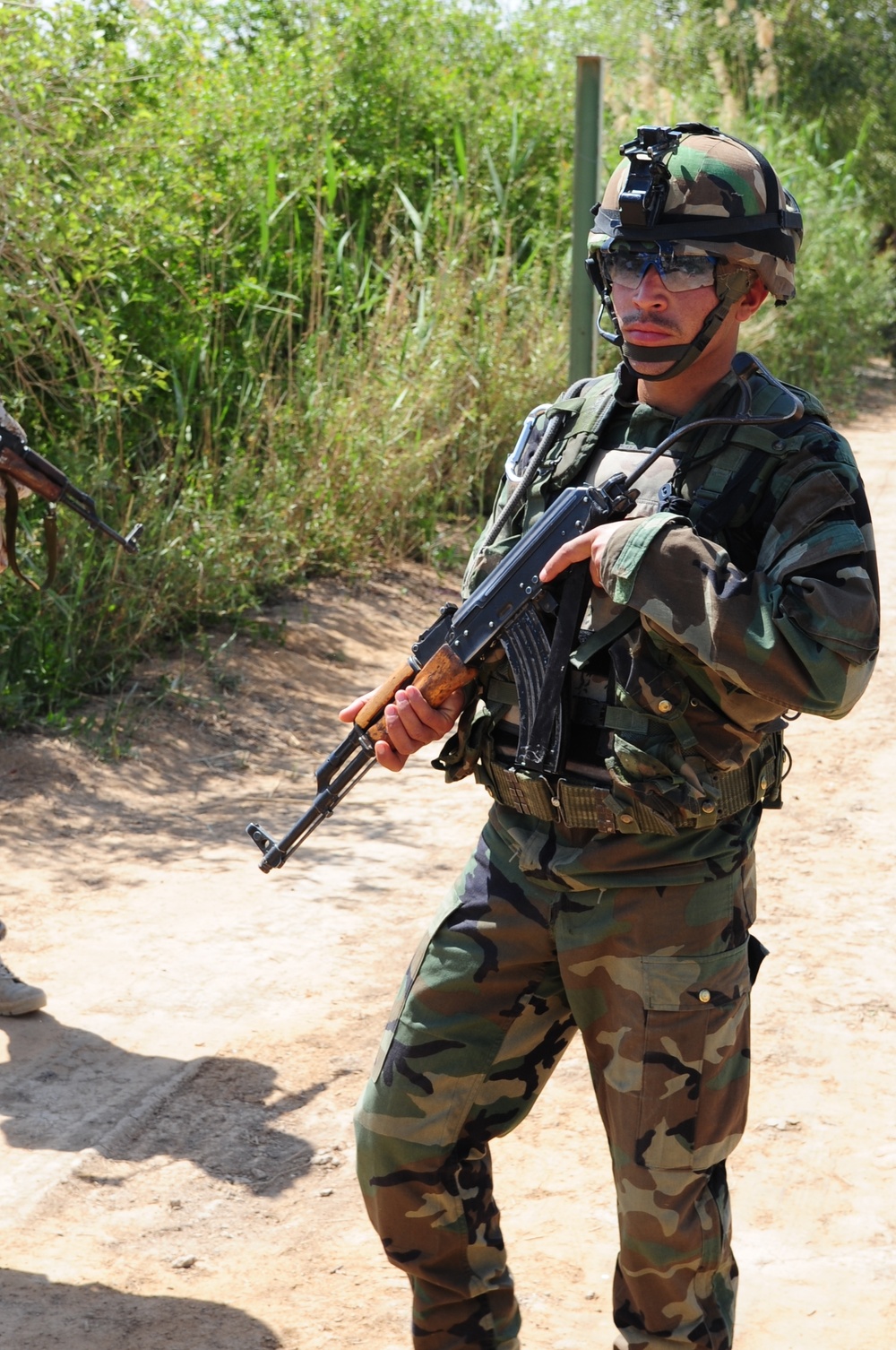 Patrol in Mahmudiyah, Iraq