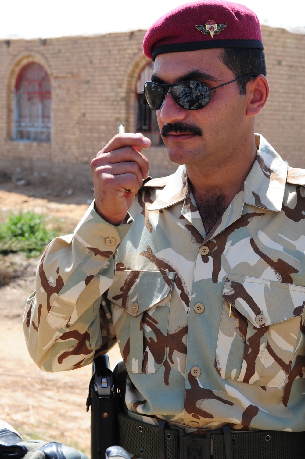 Patrol in Mahmudiyah, Iraq