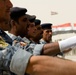 Iraqi police graduation ceremony in Basra