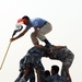 Iraqi police graduation ceremony in Basra