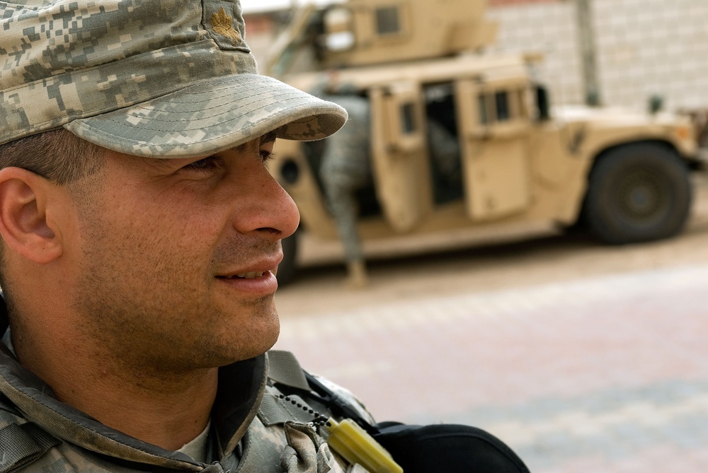 Soldiers visit 4th Region Department of Border Enforcement Headquarters