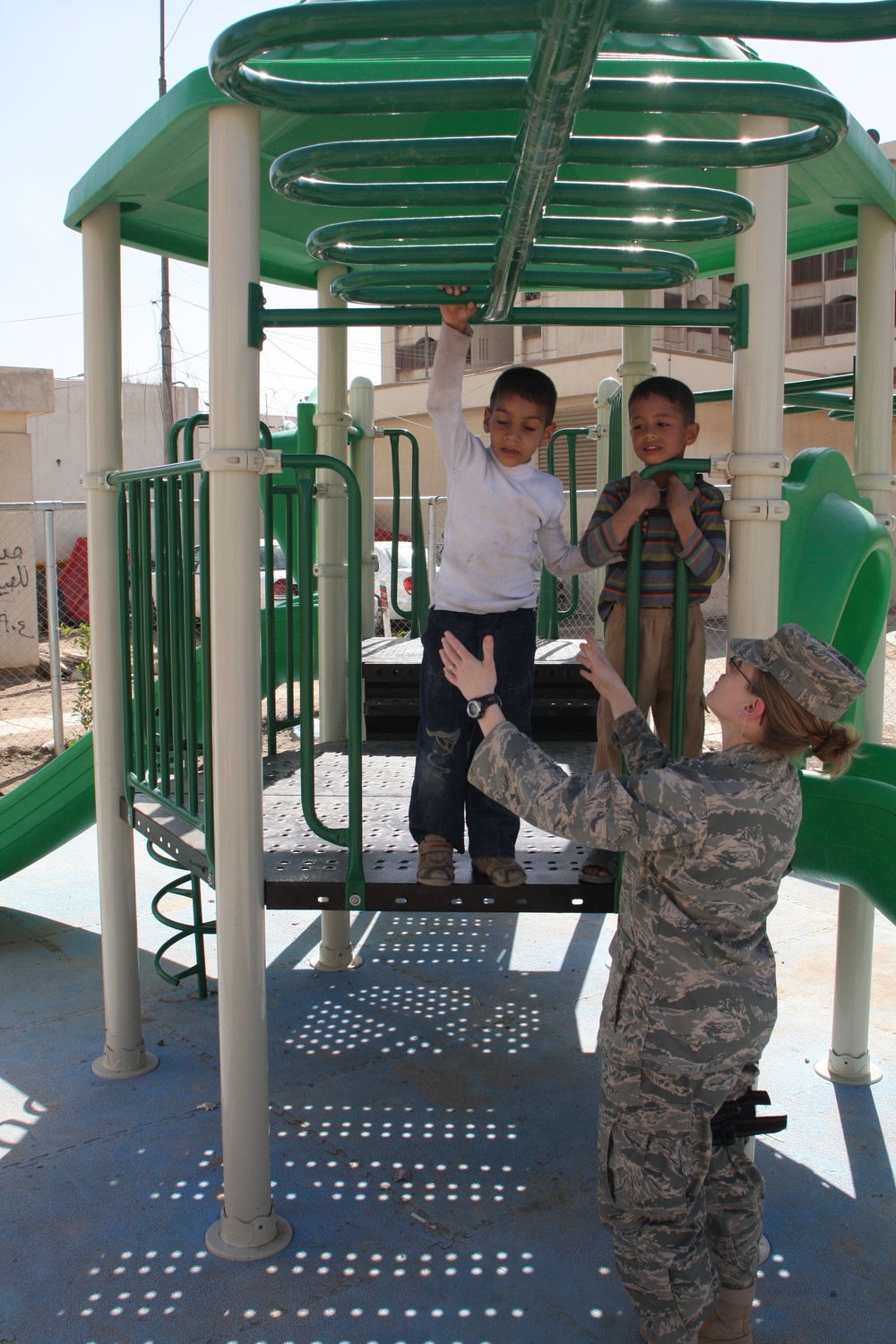 New playground offers safe venue for generations of Iraqi children to enjoy