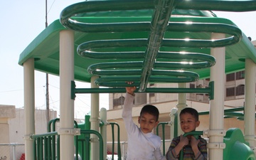 New playground offers safe venue for generations of Iraqi children to enjoy