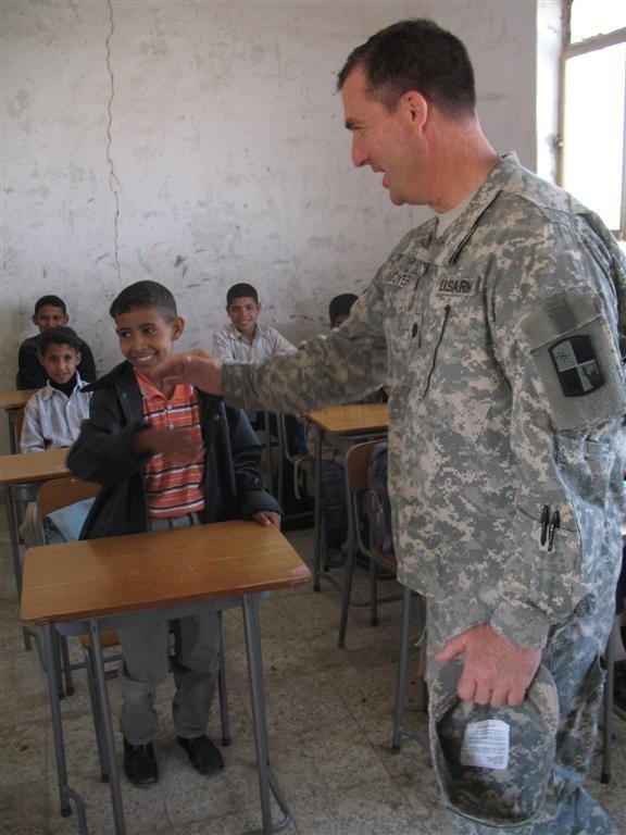 Sustainers raise Safety Awareness at local Iraqi Elementary School