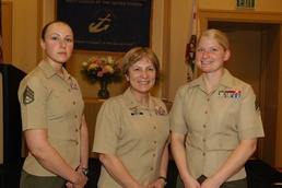 1st Marine Logistics Group Marine Receives 47th Annual Women of the Year Award