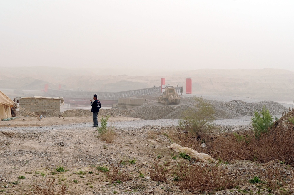Bridge Repair in Bayji, Iraq