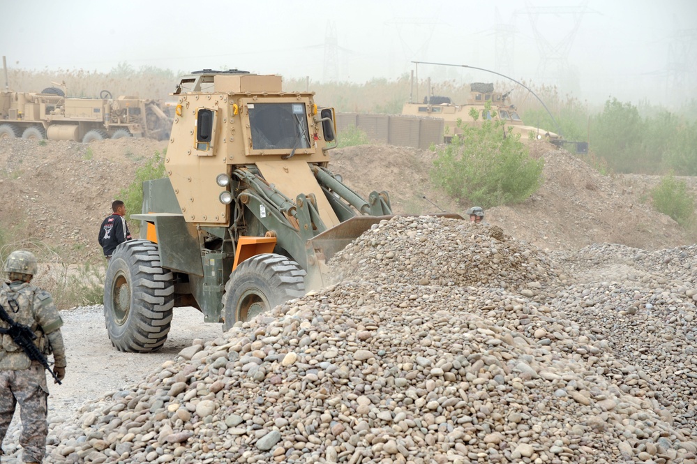 Bridge Repair in Bayji, Iraq