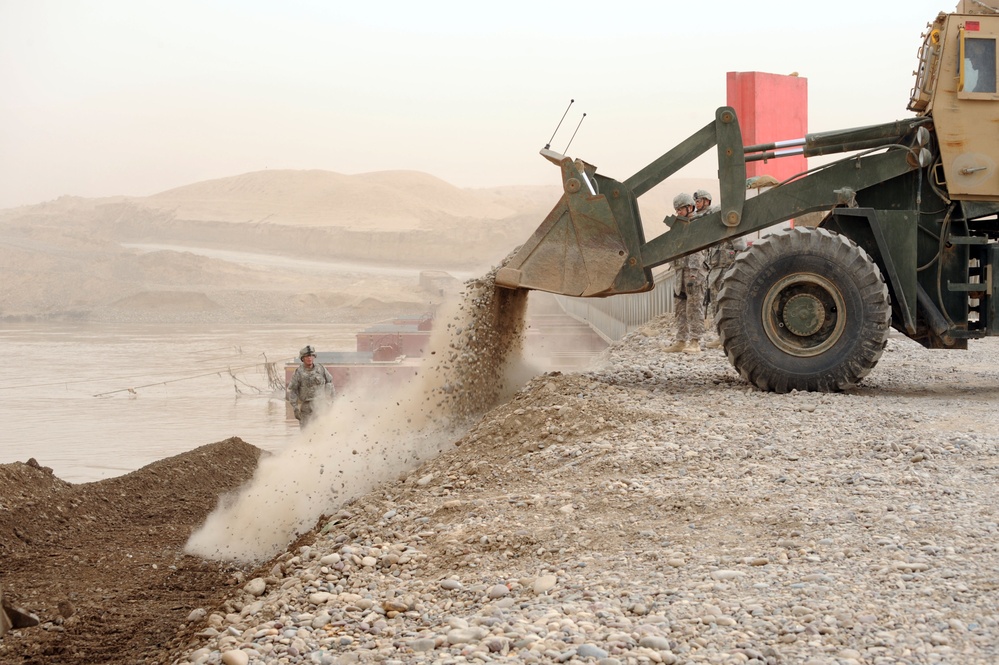Bridge Repair in Bayji, Iraq