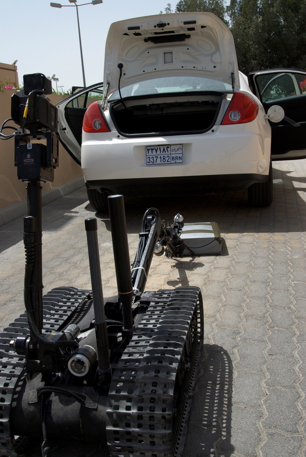 Vehicle borne improvised explosive device drill