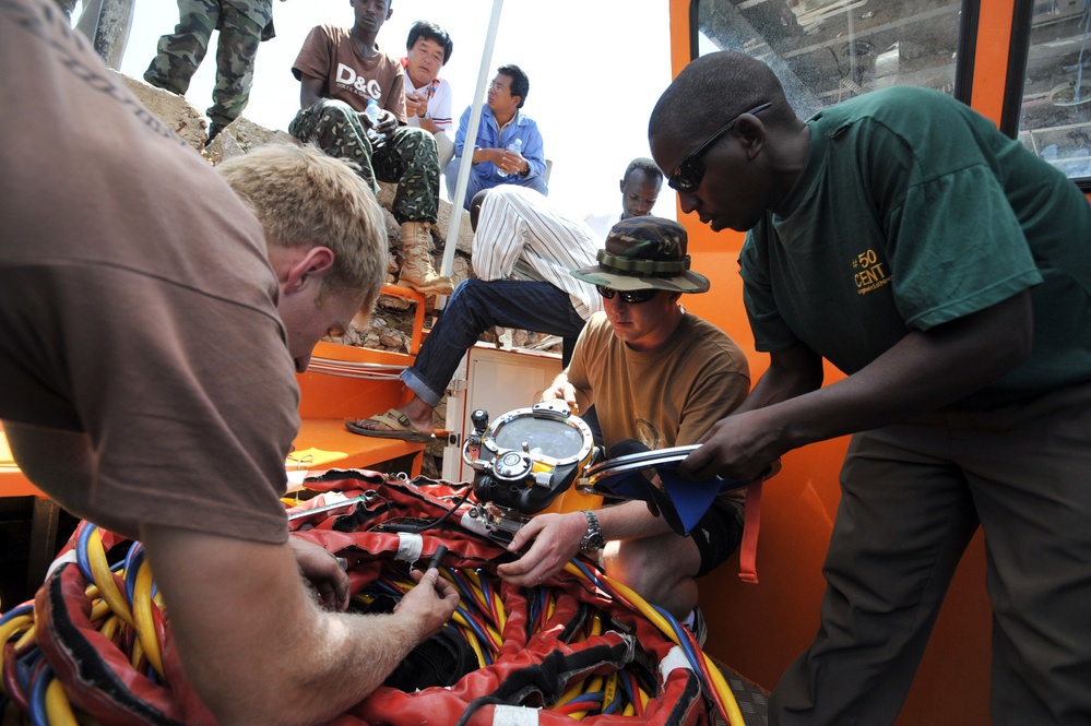 Search and recovery operation in Uganda