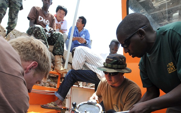 Search and recovery operation in Uganda