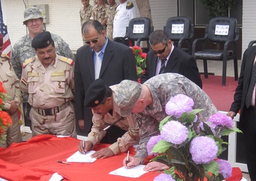 Forward Operating Base Rustamiyah officially handed over to Iraqi government