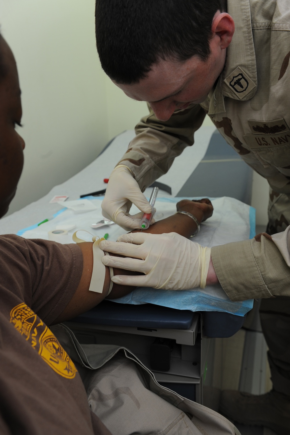 Life Support Area Troop Medical Clinic treat service members