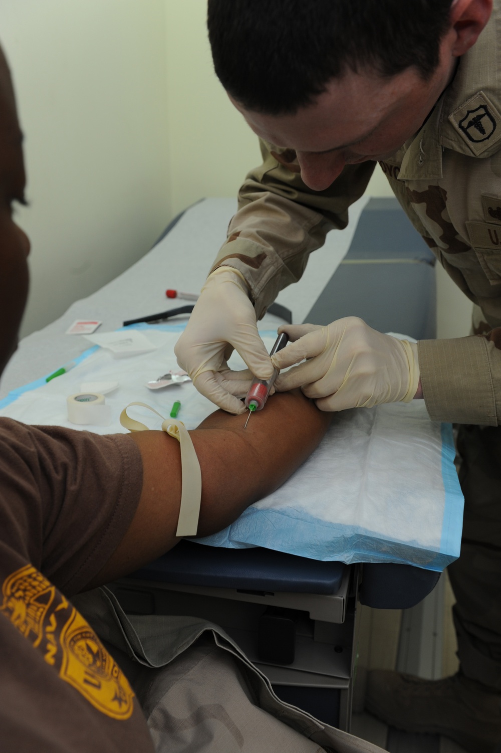 Life Support Area Troop Medical Clinic treat service members