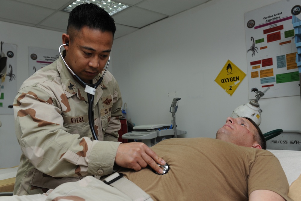 Life Support Area Troop Medical Clinic Treat Service Members