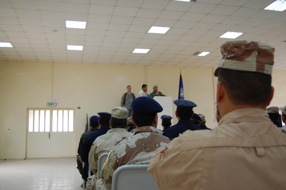 Air Force instructors empower Iraqi warrant officers to lead