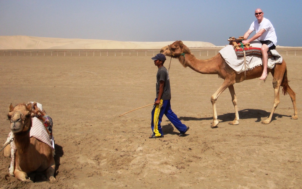 Sustainment Soldiers enjoy fun and sun in Qatar