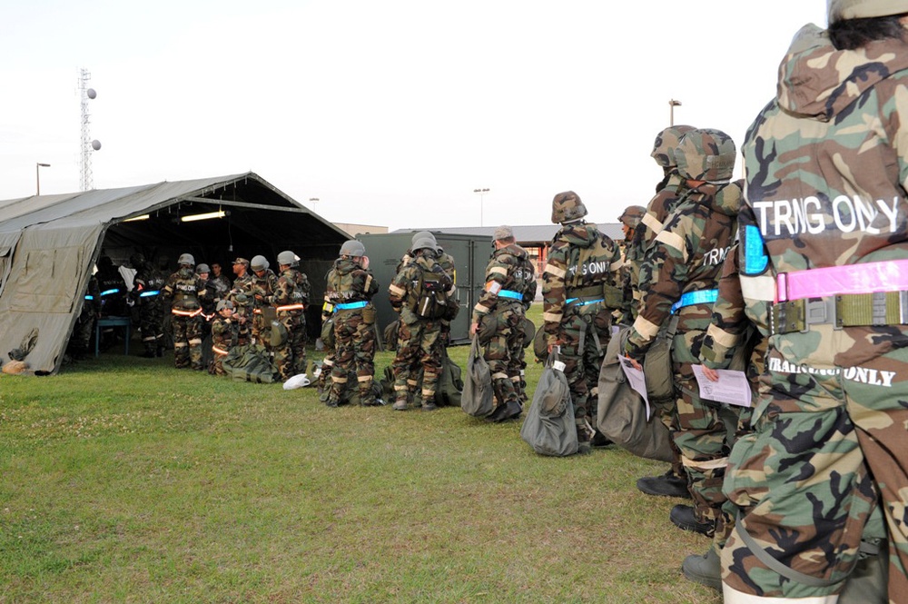 Air Guard completes simulated deployment training