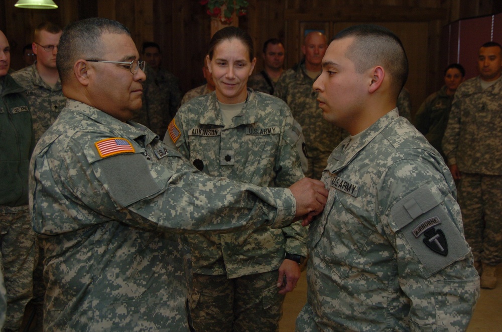 DVIDS Images Texas National Guard Soldier Promoted Prior to