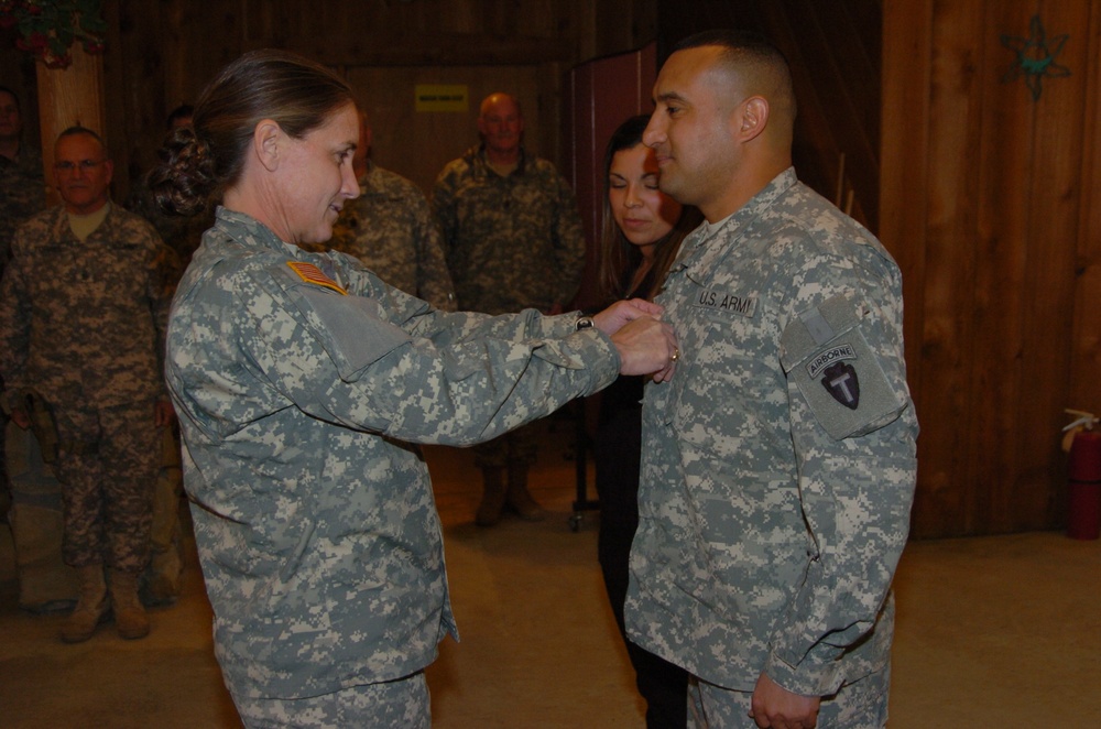 Texas Promotion Ceremony