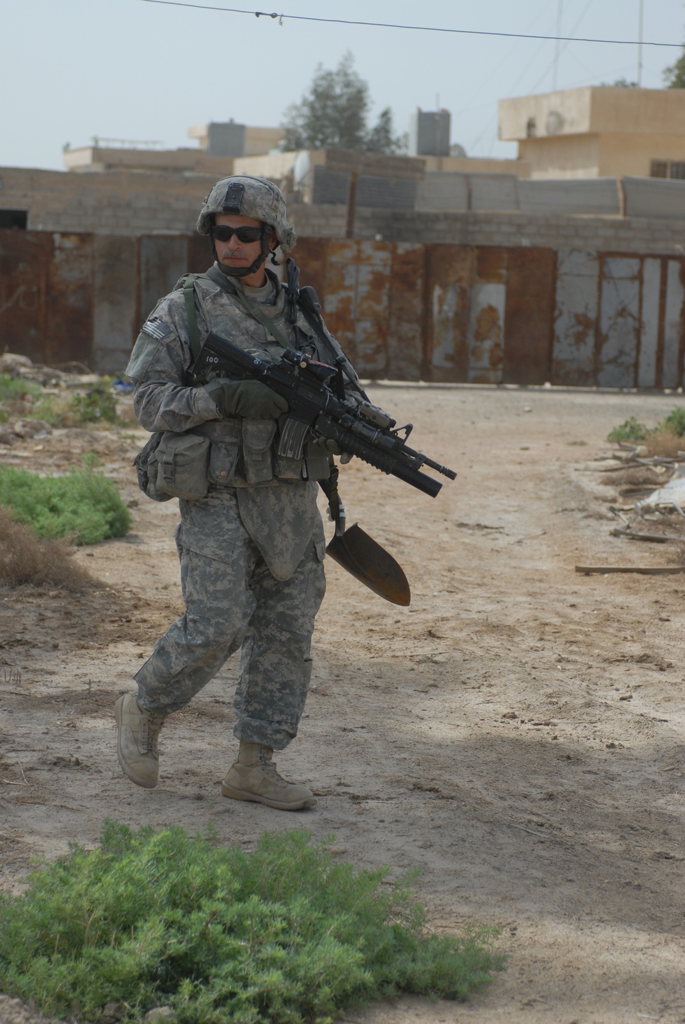 Patrol in Abu Ghraib Patrol in Abu Ghraib