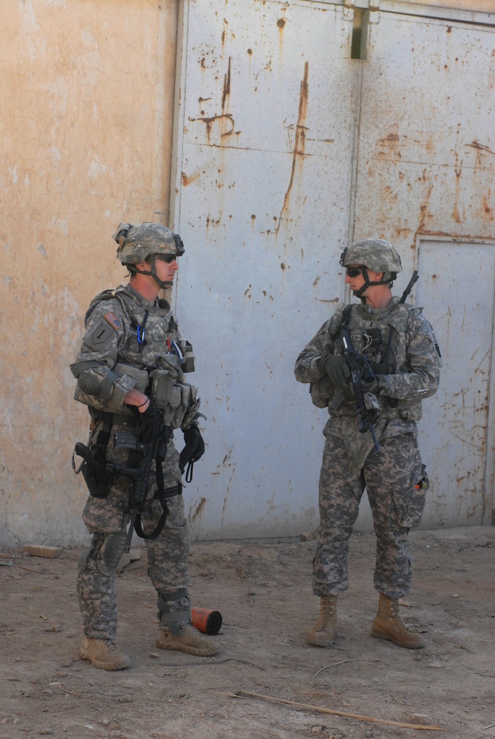 Patrol in Abu Ghraib Patrol in Abu Ghraib