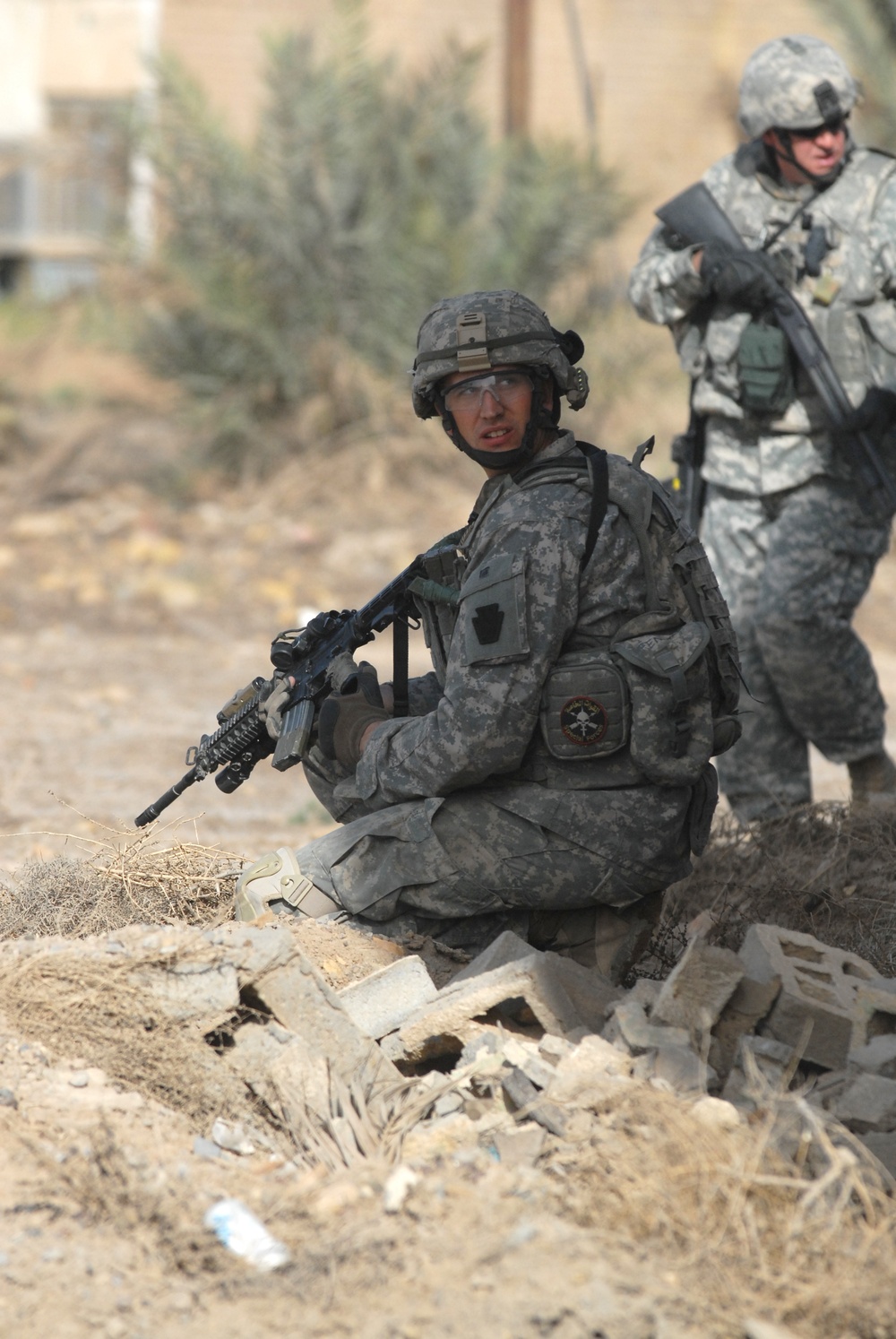 Patrol in Abu Ghraib Patrol in Abu Ghraib