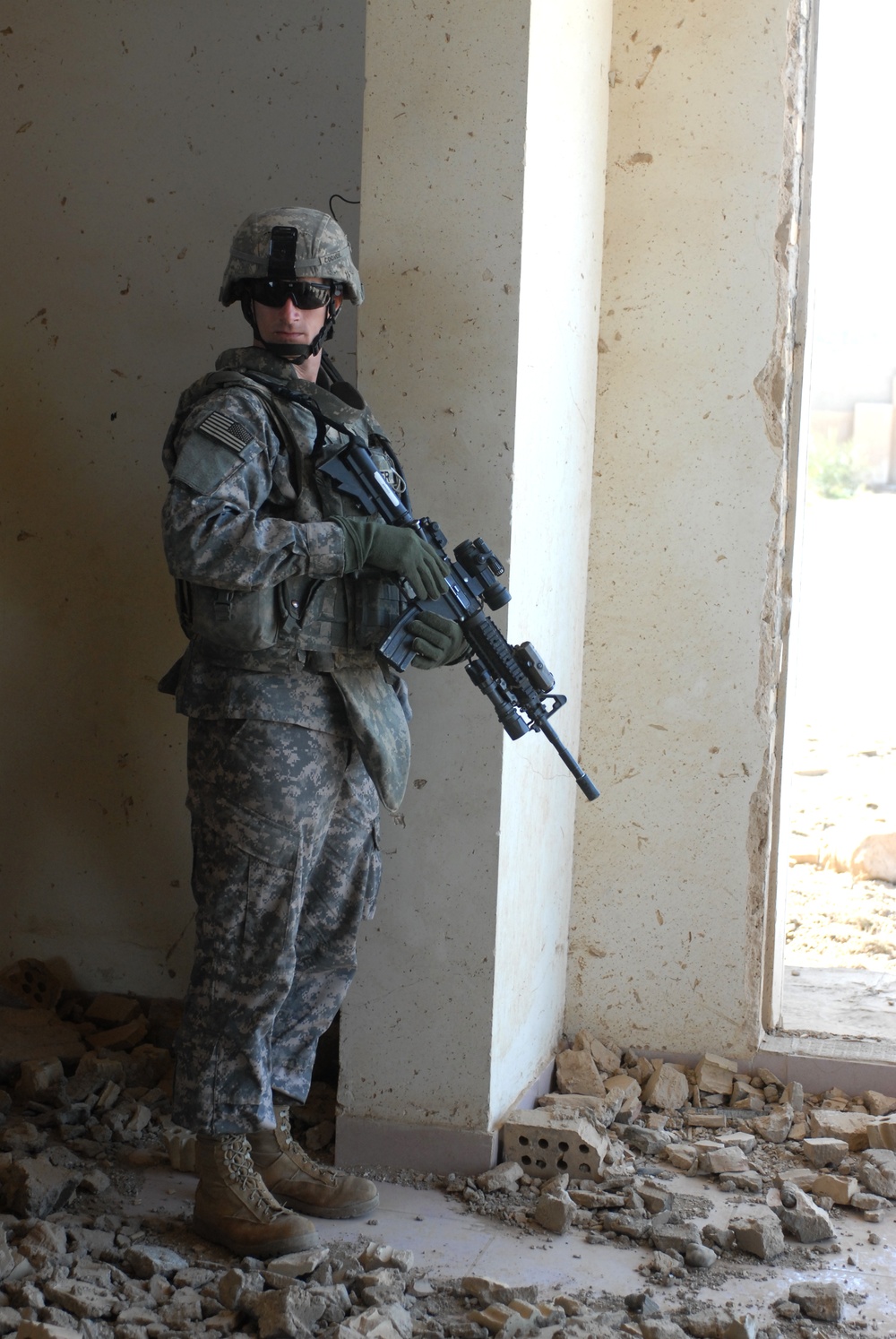 Patrol in Abu Ghraib Patrol in Abu Ghraib