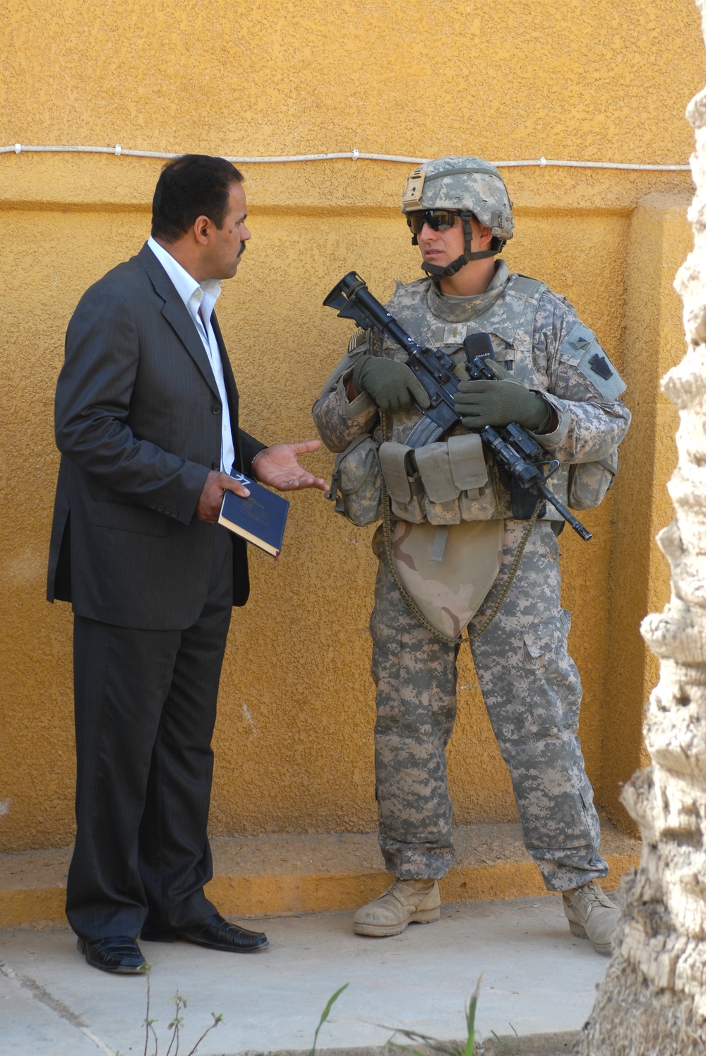 Patrol in Abu Ghraib Patrol in Abu Ghraib