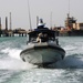 Coast Guard patrols, guards Khawr Al Amaya Oil Platform, Al Basra Oil Terminal