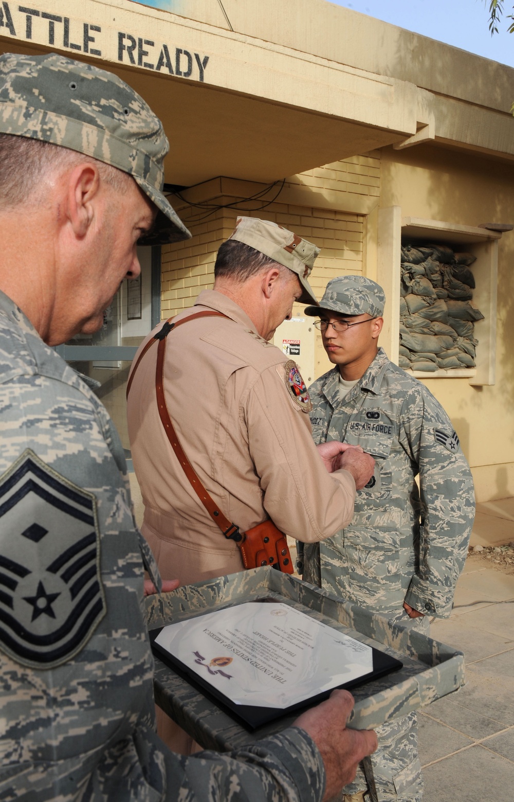 Defender Awarded Purple Heart
