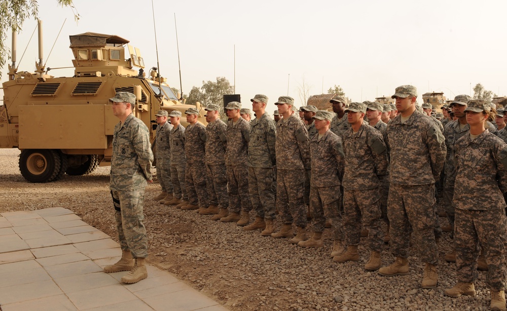 Defender Awarded Purple Heart