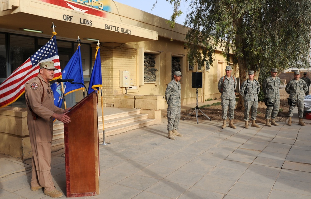 Defender Awarded Purple Heart