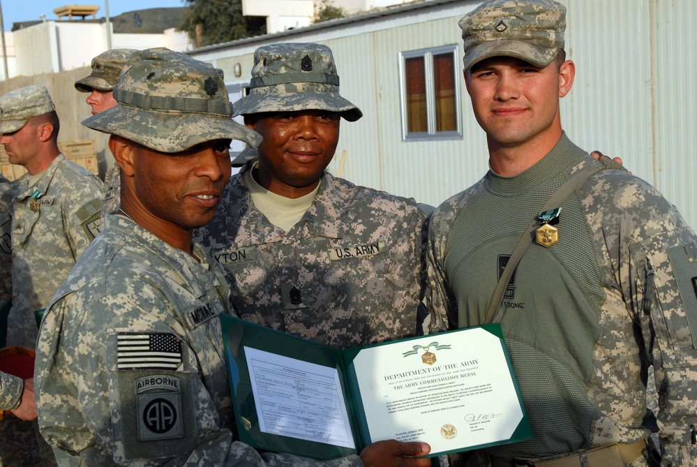 46th engineers receive awards for hard work