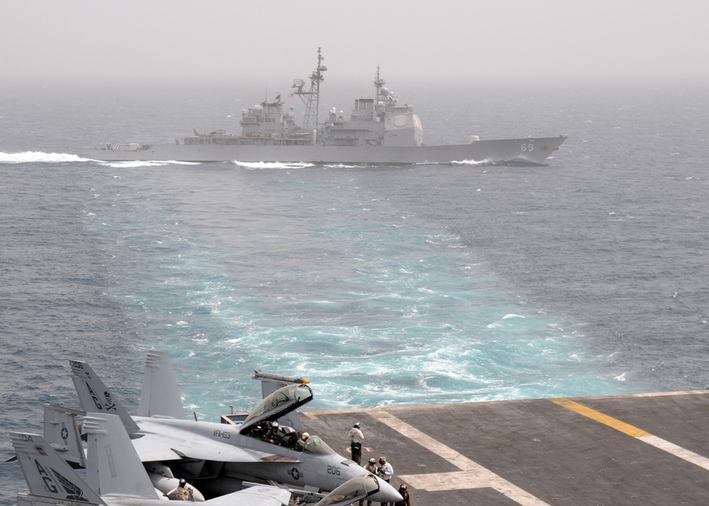 Eisenhower Strike Group activity