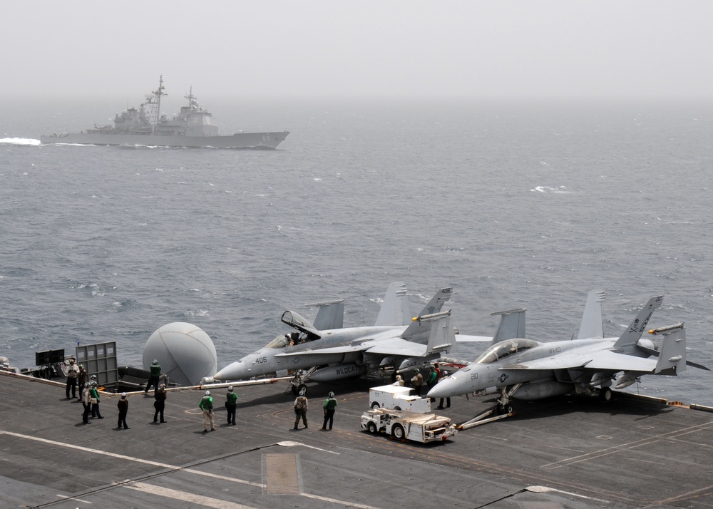 Eisenhower Strike Group activity