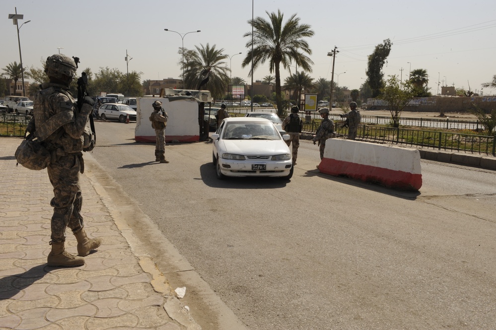 Patrol in Baghdad