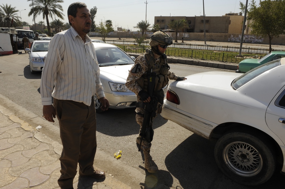 Patrol in Baghdad