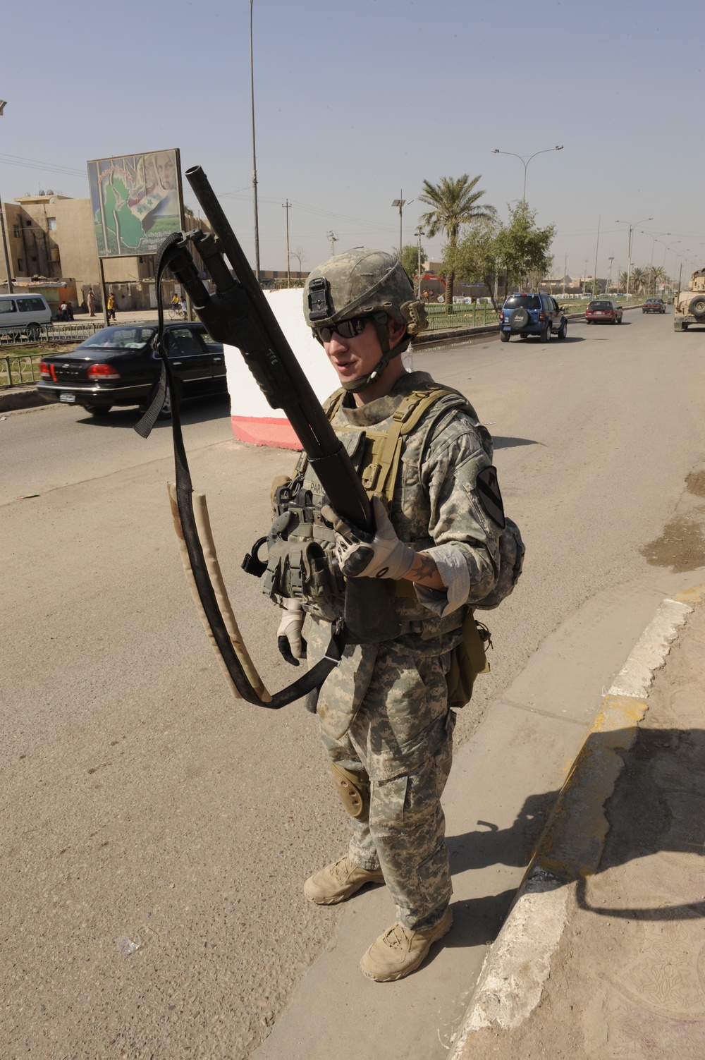 Patrol in Baghdad